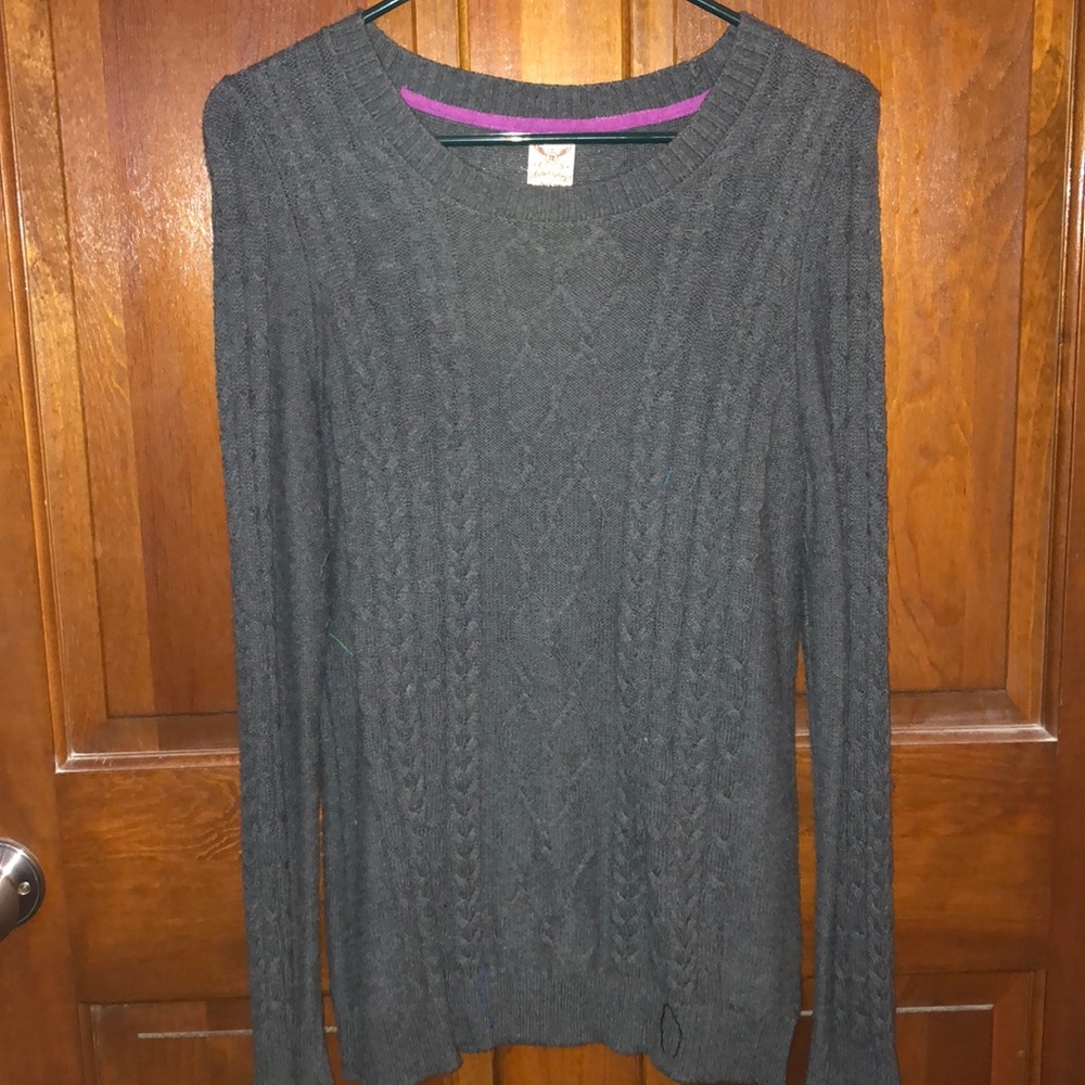 Dark grey sweater